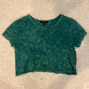 Forever 21 acid wash tee